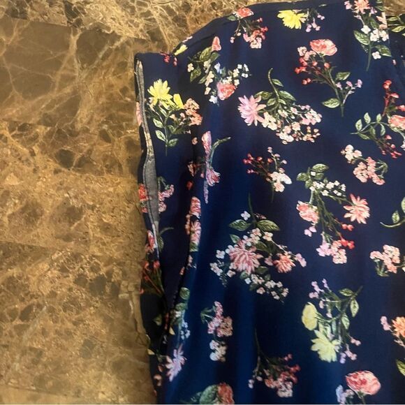 Pink Republic Dress Size Large Bar Back Double Scoopneck Skater - Picture 9 of 13